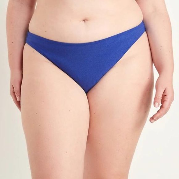 Old Navy Low-Rise Terry Classic Bikini Swim Bottoms for Women New - Picture 7 of 8